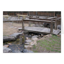Foot Bridge Note Card