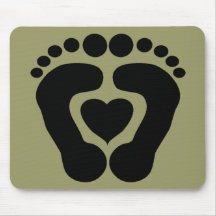 Foot Love Mousepads