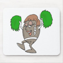 football cheerleader mouse mat