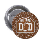 Football Dad Pin