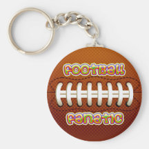 FOOTBALL FANATIC KEY CHAIN