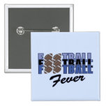 Football Fever Tshirts and Gifts Button