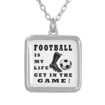 Football Is My Life Necklaces