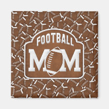 Football Mum Fridge Magnets