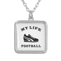 Football My Life Necklaces