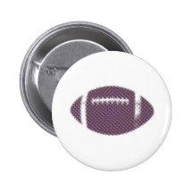 Football Purple and Yellow Buttons