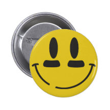 Football Smiley Button