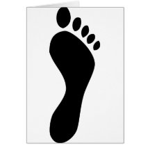 footprint card