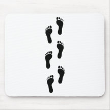 Footprint - Feet Mouse Pad