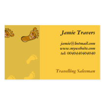 Footprints Business Card