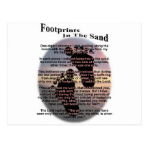 Footprints in the Sand... Postcards