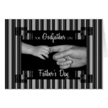for Godfather on Father's Day Greeting Card