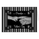 for Grandpa on Fathers Day Greeting Card