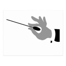 For Music Conductors! Post Cards