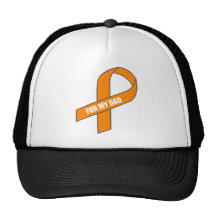 For My Dad (Orange Ribbon) Hat