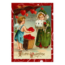 For My Valentine Love Notes Business Cards