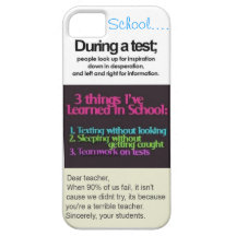 For People in college iPhone 5 Covers
