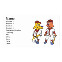 For The Dogs Business Card