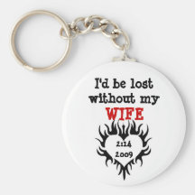 For the Hubby Key Chain