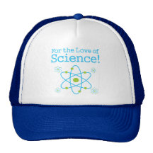 For The Love Of Science Atom Trucker Hats