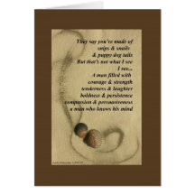 For the Men in Your Life Greeting Card