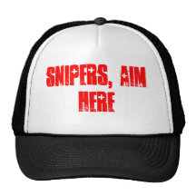 For the Snipers Trucker Hats