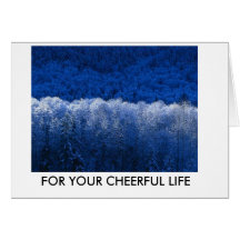 FOR YOUR CHEERFUL LIFE GREETING CARDS