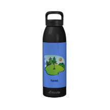 "Fore" golfing water bottle