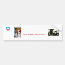FOREIGN POLICY BUMPER STICKER