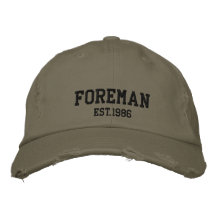 Foreman Baseball Cap
