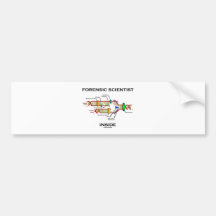 Forensic Scientist Inside (DNA Replication) Bumper Sticker