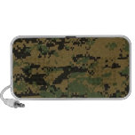 Forest Digital Camouflage Doodle Speaker