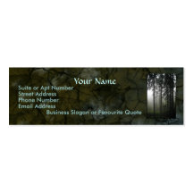 "FOREST MIST" Nature Profile & Business Cards