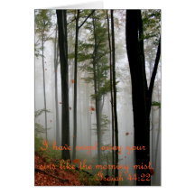 Forest Mists Card