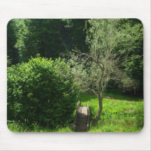 forest mouse pad