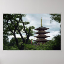 Forest Pagoda - Japan Print