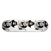 Forever Alone Pirate Comic Face Skate Board Decks