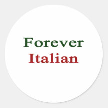 Forever Italian Stickers