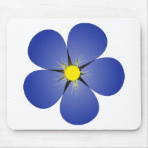 Forget me not mousepad