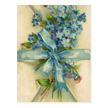 forget-me-nots post card