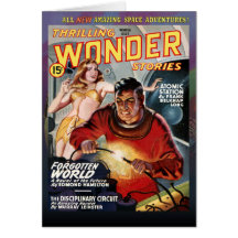 Forgotten World Cinematic Greeting or Note Card