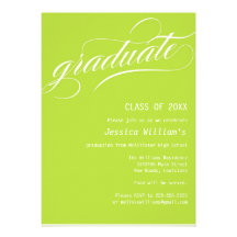 Formal Graduation Party Invites