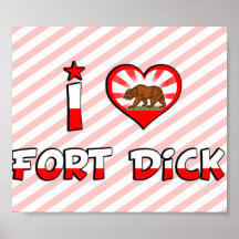 Fort Dick, CA Posters
