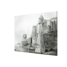 Fort on the Yamuna River, India Canvas Print