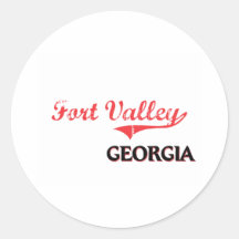 Fort Valley Georgia City Classic Stickers