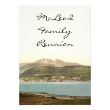 Fort William and Ben Nevis, Inverness, Scotland Personalized Invites