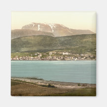 Fort William and Ben Nevis, Inverness, Scotland Magnets