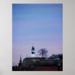 fortress clocktower print