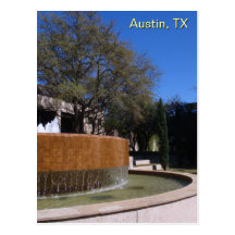 Fountain at Arboretum Post Card