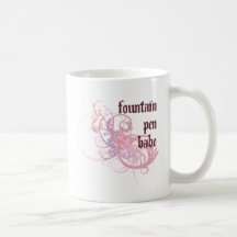 Fountain Pen Babe Coffee Mug